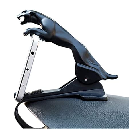 Jaguar Phone Holder: 360° Mount High Quality -ABS Plastic Mobile Holder - Cheetah Car Mount Mobile Holder