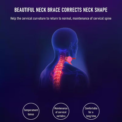 Adjustable Neck Support Cervical Spine Support Brace Pain Relief Posture Corrector Belt Neck Pain Relief Collar