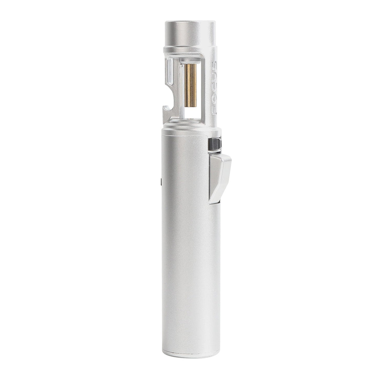 Hot-Selling Portable High-Power Welding Torch Blue Flame Refillable Windproof Hand Metal Butane Torch Lighter for Camping