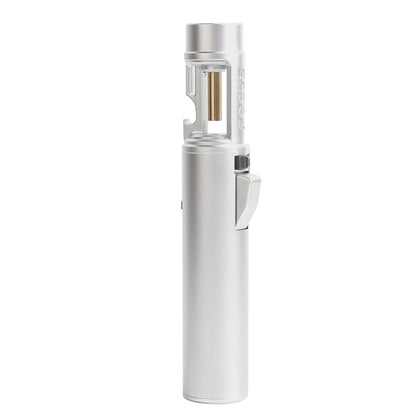 Hot-Selling Portable High-Power Welding Torch Blue Flame Refillable Windproof Hand Metal Butane Torch Lighter for Camping