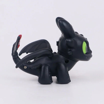 Light-Up Toothless Dragon Keychain